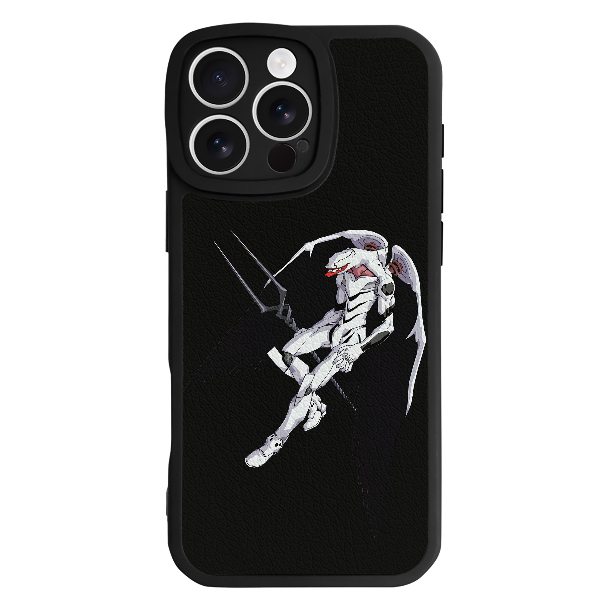 （画像用） EVA 新世紀エヴァンゲリオン 【iPhone 16シリーズ対応】シリコンスマホケース（レザー調） 材質：シリコン